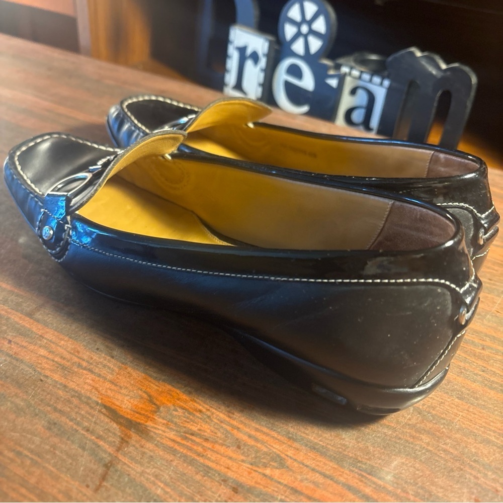 Cole Haan Black Leather Loafers - Picture 8 of 10